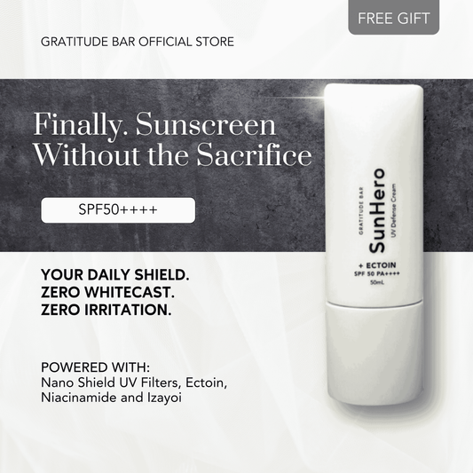 SunHero UV Defense Cream + Ectoin SPF 50++++ Sunscreen