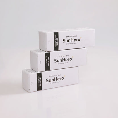 SunHero UV Defense Cream + Ectoin SPF 50++++ Sunscreen