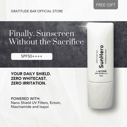 SunHero UV Defense Cream + Ectoin SPF 50++++ Sunscreen