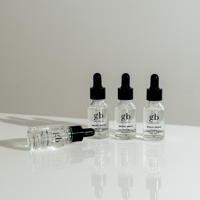 Bright Drops Brightening Serum with Alpha Arbutin + Niacinamide PC + 7 types of Hyaluronic Acid
